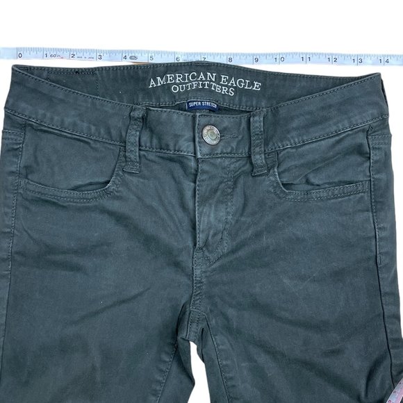 AE Super Stretch Jeggings | size 2 reg - Picture 3 of 9